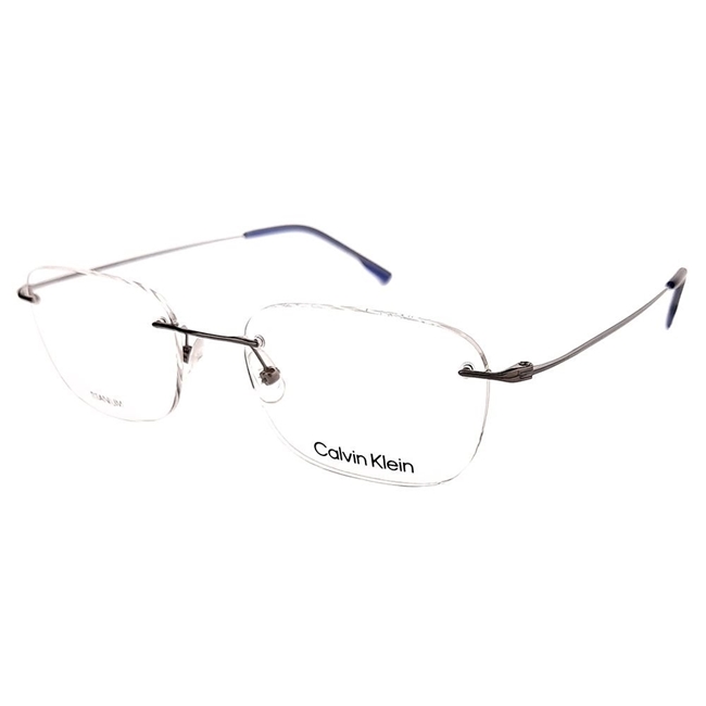 Armação de Óculos Calvin Klein CK536 039 - 52 Cinza - Titânio - Armação ...