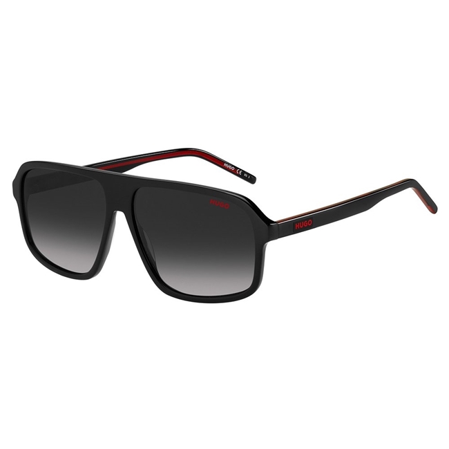 Hugo HG 1195/S Zonnebril Heren - Black/Grey Shaded 60/13/145 - Stijlvol En Modern
