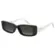 Lunettes De Soleil Pierre Cardin PC 8463/S - Noir Et Blanc Années 80 - Taille 53/19/140