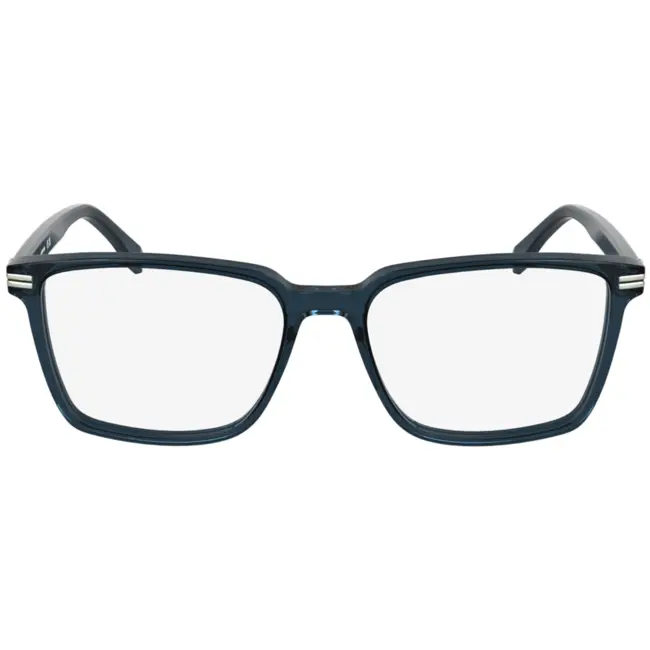 Armação de Óculos Lacoste L2986 410 - Azul Cristal 55 - Armação de