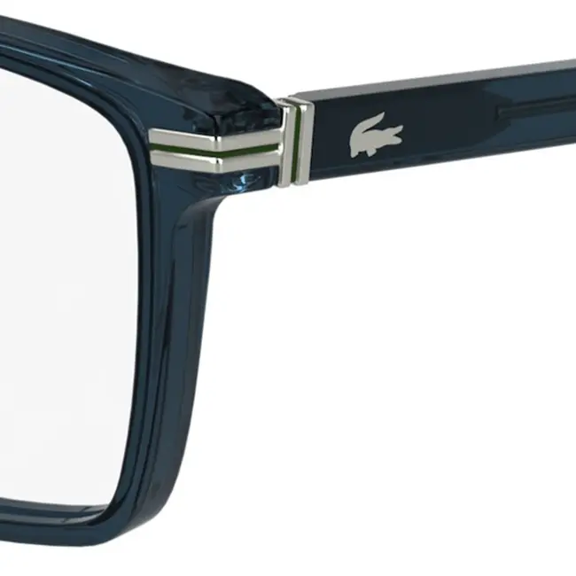 Armação de Óculos Lacoste L2986 410 - Azul Cristal 55 -
