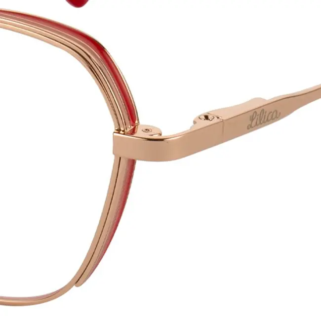 Óculos Infantil Lilica Ripilica VLR252 48C04 - Dourado 48 - Óculos