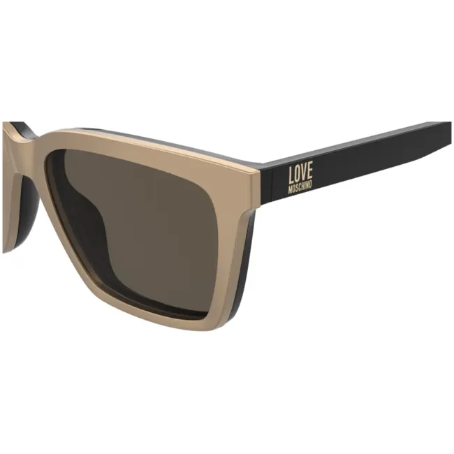 Armação de Óculos Clip On Love Moschino Mol661/C R60 - Preto 54 -