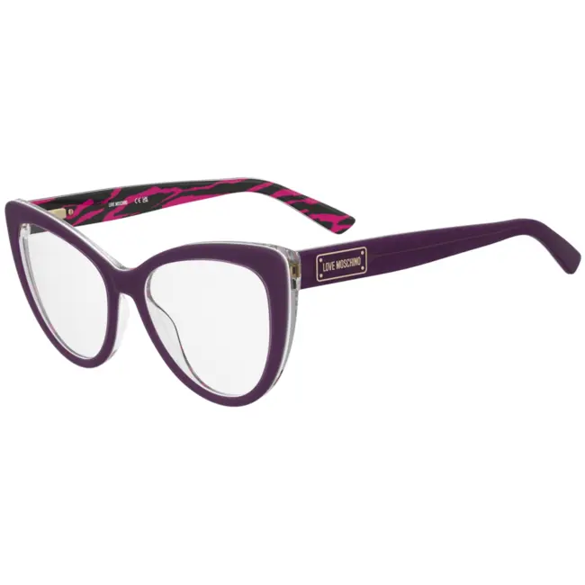 Armação de Óculos Love Moschino Mol649 SDH - Roxo 55 -