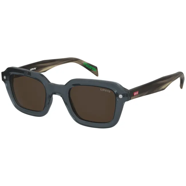 ラブ Óculos de Sol Levis Lv 5074/S PJP - Azul Cristal 48 -