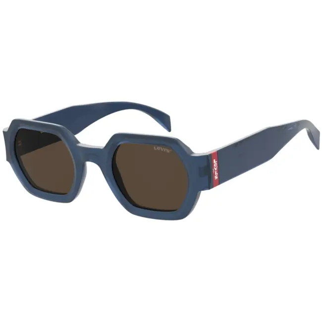 Óculos de Sol Levis Lv 1079/S FLL - Azul Fosco 49 -