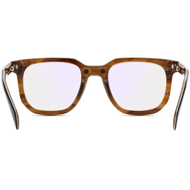 Armação de Óculos David Beckham DB 7143/C 38I - Azul Horn 51 -