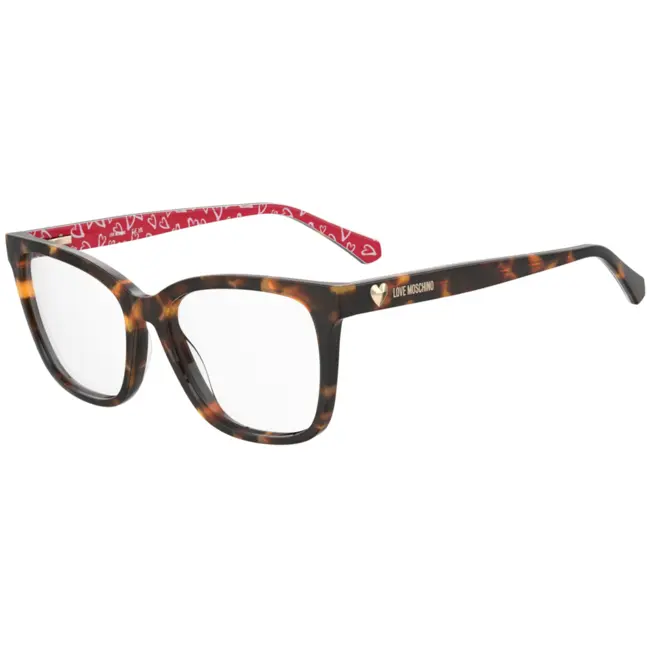 mioページ② Armação de Óculos Love Moschino Mol638 2VM - Marrom Havana 54 -