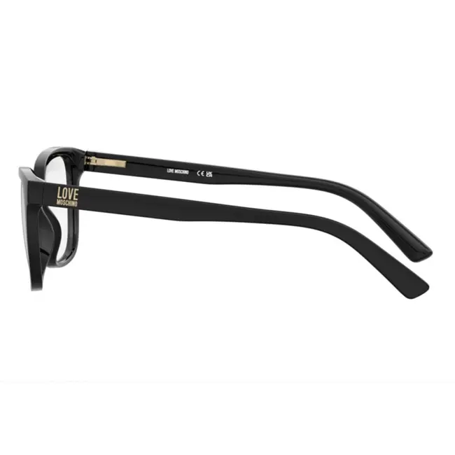 Armação de Óculos Love Moschino Mol669 807 - Preto 55 -