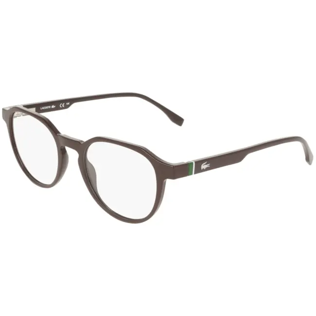Armação de Óculos Clip On Lacoste L4008MAG-SET 503 - Marrom 52 -
