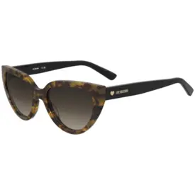 Óculos de Sol Love Moschino Mol095/S 086 - Marrom Havana 55 -