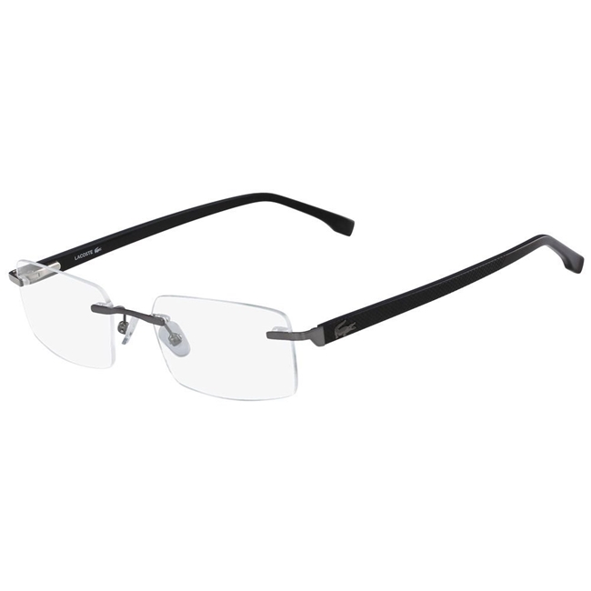 Lacoste sale rimless glasses