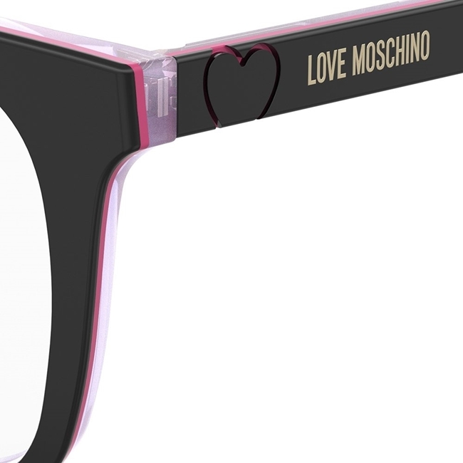 Armação de Óculos Moschino Love - Mol590 807 - Preto 52 - Armação